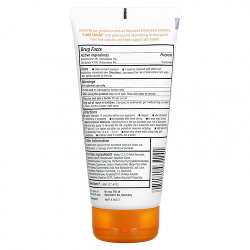 Eucerin, Advanced Hydration, легкий солнцезащитный лосьон, SPF 30, без отдушек, 150 мл (5 жидк. Унций) #1