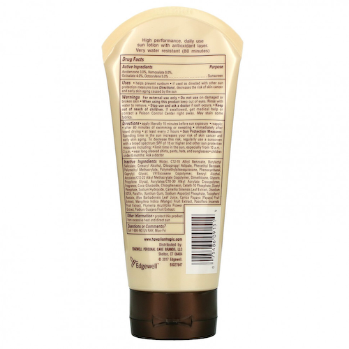 Hawaiian Tropic, Антиоксидант + солнцезащитный лосьон, SPF 50, 6 жидких унций (177 мл) #1