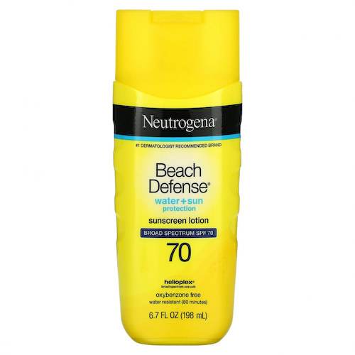 Neutrogena, Солнцезащитный лосьон Beach Defense, SPF 70, 198 мл (6,7 жидк. Унции) #1