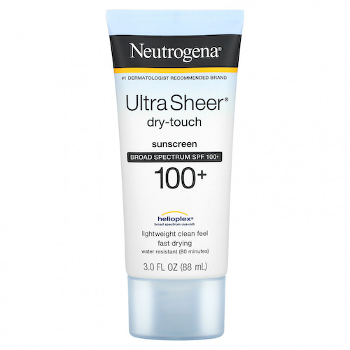 Neutrogena, Ultra Sheer, не оставляющий следов солнцезащитный крем, SPF 100+, 88 мл (3 жидк. унции) #1
