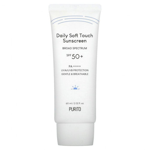 Purito, Daily Soft Touch, солнцезащитное средство, SPF 50+, PA ++++, 60 мл (2,02 жидк. Унции) #1