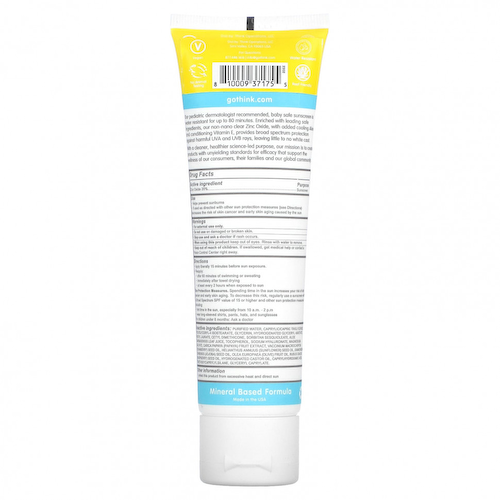 Think, Thinkbaby, солнцезащитное средство с цинком, SPF 30, 89 мл (3 жидк. Унции) #1
