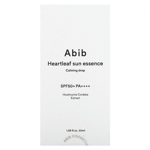 Abib, Heartleaf Sun Essence, SPF 50+ PA ++++, 50 мл (1,69 жидк. Унции) #1