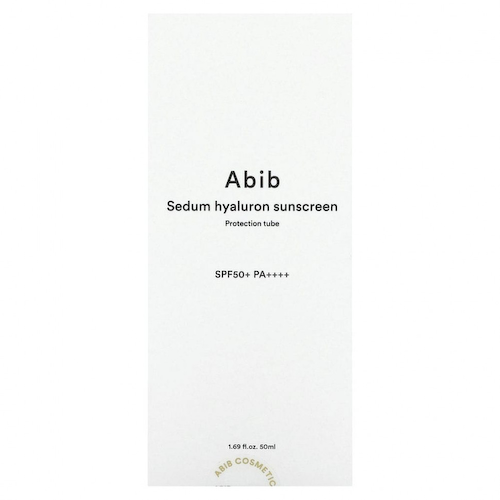 Abib, Sedum Hyaluron Sunscreen, SPF50 + PA ++++, 50 мл (1,69 жидк. Унции) #1