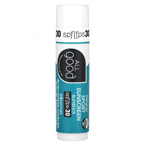 All Good Products, Mineral Sport, солнцезащитный крем, SPF 30, 17 г (0,6 унции) #1