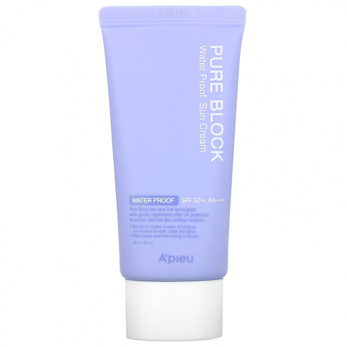 A'Pieu, Водостойкий солнцезащитный крем Pure Block, SPF 50+, PA +++, 50 мл (1,69 жидк. Унции) #1
