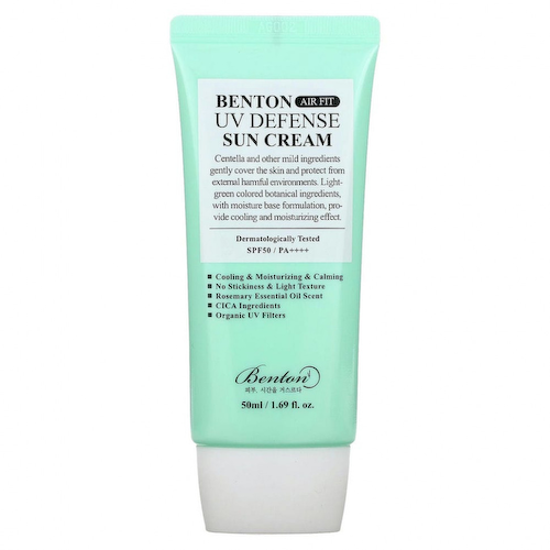 Benton, Air Fit UV Defense, солнцезащитный крем, SPF 50 / PA ++++, 50 мл (1,69 жидк. Унции) #1