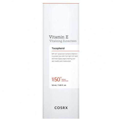 CosRx, Vitamin E, Vitalizing Sunscreen, SPF 50+, 1.69 fl oz (50 ml) #1