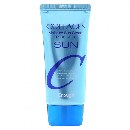 Enough, Увлажняющий солнцезащитный крем с коллагеном, SPF 50+ PA +++, 50 г (1,76 жидк. Унции) #1