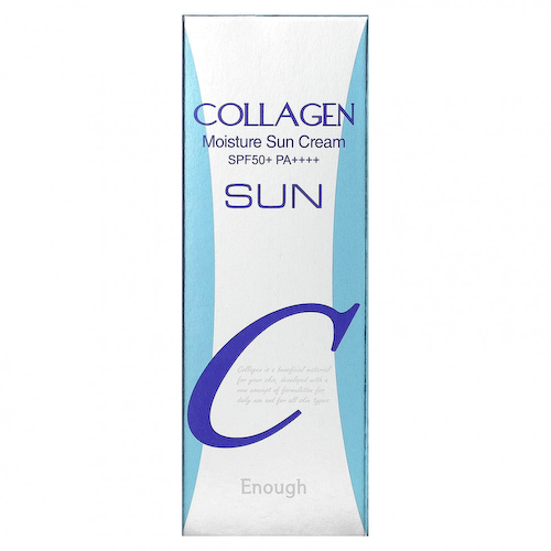 Enough, Увлажняющий солнцезащитный крем с коллагеном, SPF 50+ PA +++, 50 г (1,76 жидк. Унции) #1