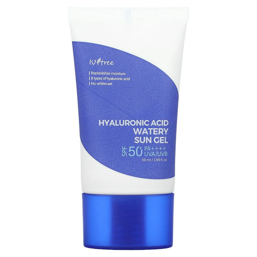 Isntree, Водный солнцезащитный гель с гиалуроновой кислотой, SPF 50+ PA ++++, 50 мл (1,69 жидк. Унции) #1