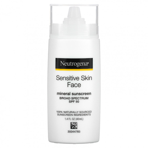 Neutrogena, минеральное солнцезащитное средство для чувствительной кожи лица, SPF 50, 40 мл (1,4 жидк. унции) #1