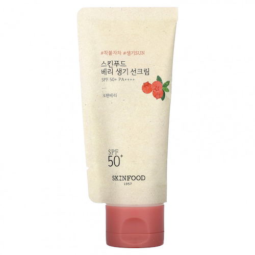 SKINFOOD, Солнцезащитный крем Berry Glowing, SPF 50+ PA ++++, 50 мл (1,69 жидк. Унции) #1
