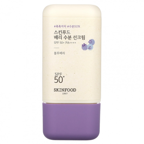 SKINFOOD, Увлажняющий солнцезащитный крем с ягодами, SPF50 + PA ++++, 50 мл (1,69 жидк. Унции) #1
