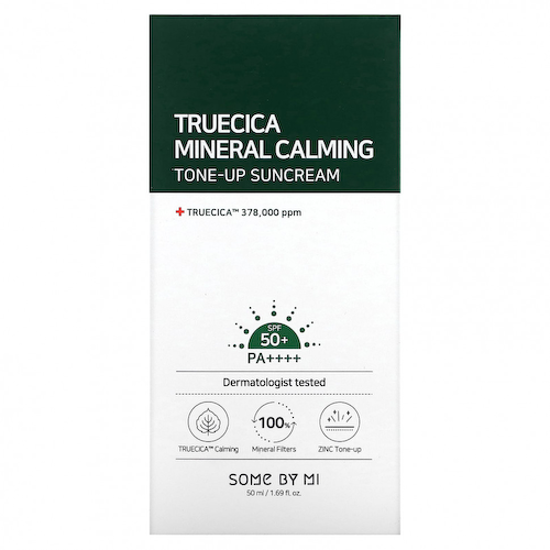 SOME BY MI, Truecica Mineral Calming, тонизирующее солнцезащитное средство, SPF 50+ PA ++++, 50 мл (1,69 жидк. Унции) #1