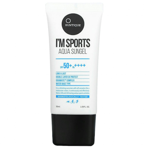 Suntique, I'm Sports Aqua Sungel, SPF 50+ PA ++++, 50 мл (1,69 жидк. Унции) #1