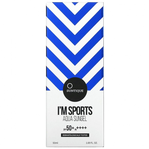 Suntique, I'm Sports Aqua Sungel, SPF 50+ PA ++++, 50 мл (1,69 жидк. Унции) #1