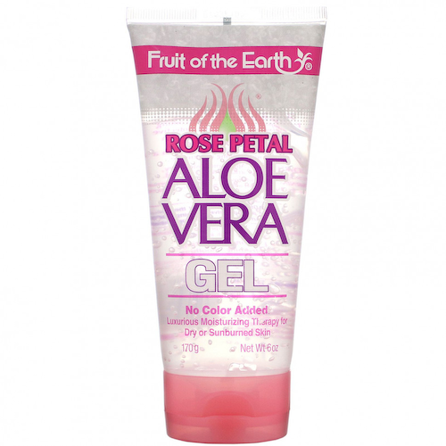 Fruit of the Earth, Rose Petal, гель с алоэ вера, 170 г (6 унций) #1