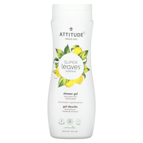 ATTITUDE, Super Leaves Science, гель для душа, восстанавливающий, листья лимона, 473 мл (16 жидк. Унций) #1