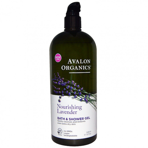 Avalon Organics, гель для душа и ванны, питательная лаванда, 946 мл (32 жидк. унции) #1