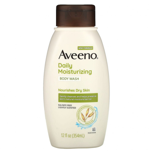 Aveeno, Увлажняющий Гель для Душа с Активными Натуральными Компонентами, 12 жидких унций (354 мл) #1
