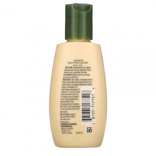 Aveeno, увлажняющий гель для тела для ежедневного применения, 59 мл (2 жидк. унций) #1