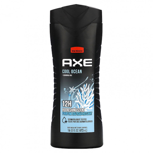 Axe, Гель для душа, Cool Ocean, 16 fl. унция (473 мл) #1