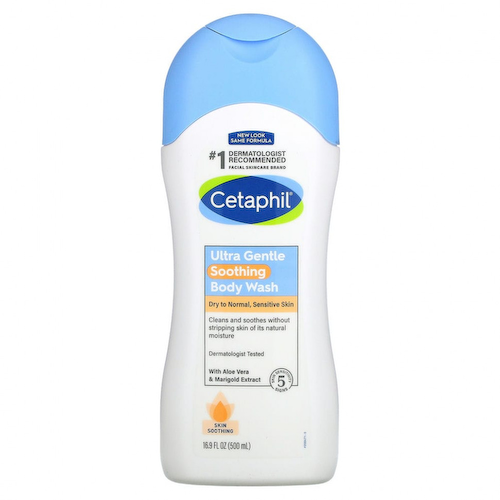 Cetaphil, Ultra Gentle, успокаивающий гель для душа, 500 мл #1