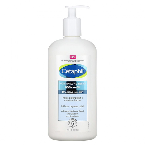 Cetaphil, Увлажняющий гель для душа, для сухой и чувствительной кожи, 591 мл (20 жидк. Унций) #1