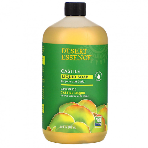 Desert Essence, Кастильское жидкое мыло, 946 мл (32 жидк. унции) #1