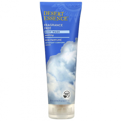 Desert Essence, Органический Гель для Душа, Без Отдушек 8 жидких унции (237 мл) #1
