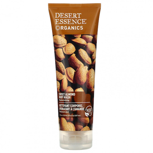 Desert Essence, Organics, Sweet Almond Body Wash, 8 fl oz (237 ml) #1