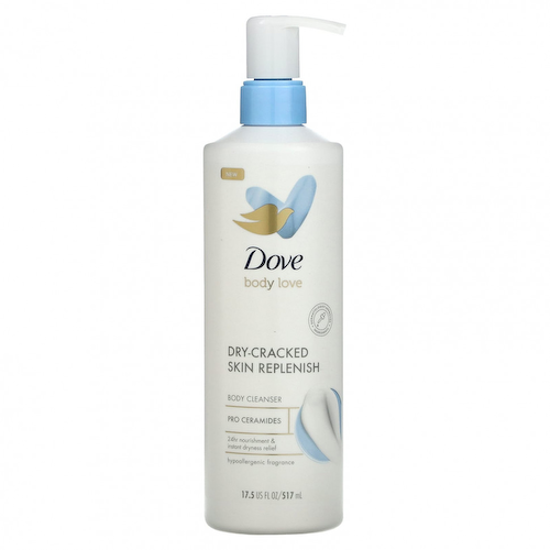 Dove, Body Love, очищающее средство для сухой и потрескавшейся кожи, 517 мл (17,5 жидк. Унции) #1