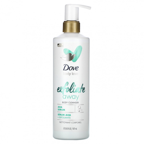 Dove, Body Love, отшелушивающее очищающее средство для тела, 517 мл (17,5 жидк. Унции) #1