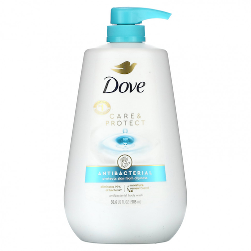 Dove, Care & Protect, антибактериальный гель для душа, 905 мл (30,6 жидк. Унции) #1