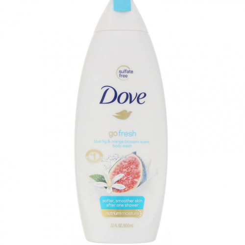 Dove, Гель для душа Go Fresh, аромат «Синий инжир и цветки апельсина», 650 мл #1