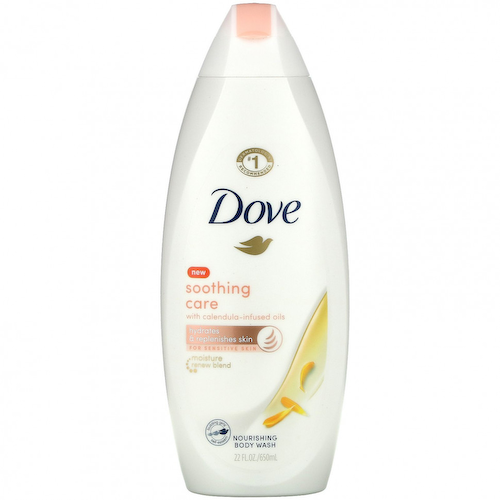 Dove, Nourishing Body Wash, Soothing Care, With Calendula-Infused Oils, 22 fl oz (650 ml) #1