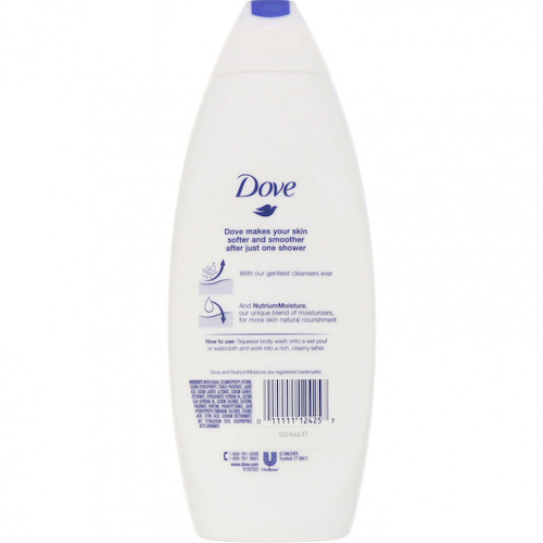 Dove, Питательный гель для душа Deep Moisture, 650 мл #1