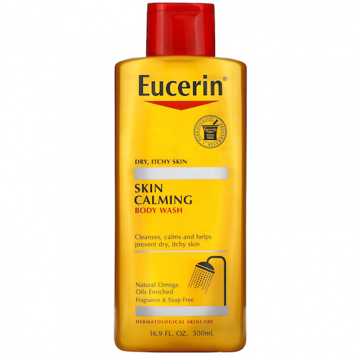Eucerin, Успокаивающий гель для душа, без отдушек, 500 мл (16,9 жидк. Унции) #1