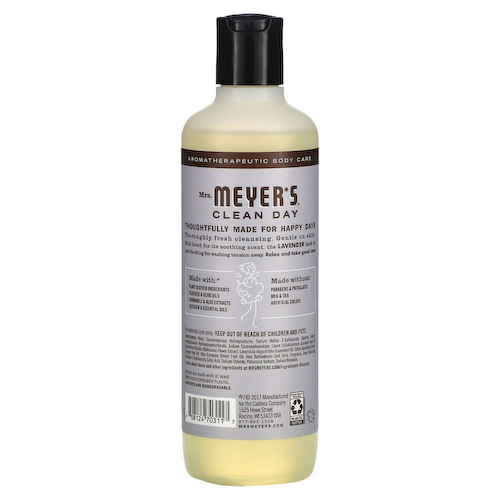 Mrs. Meyers Clean Day, Гель для душа, с лавандой, 473 мл (16 жидк. Унций) #1
