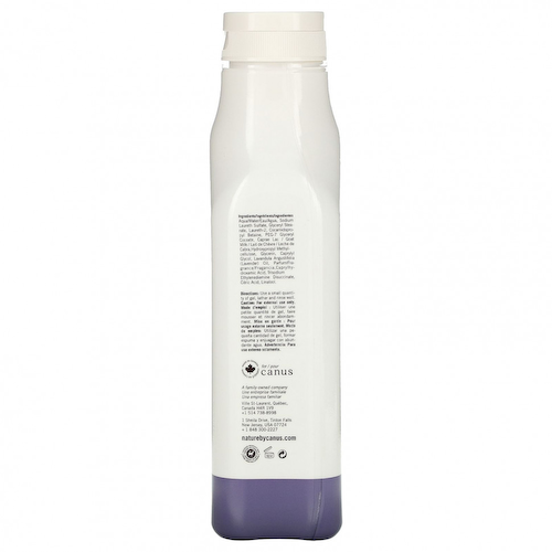 Nature by Canus, Fresh Goat Milk, Шелковистое средство для душа, масло лаванды, 16,9 жидких унций (500 мл) #1