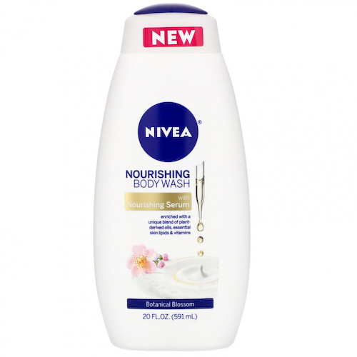 Nivea, Nourishing Body Wash, Botanical Blossom, 20 fl oz (591 ml) #1