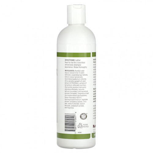 NutriBiotic, Супер гель для душа, без мыла, ванильный чай, 355 мл (12 жидк. Унций) #1