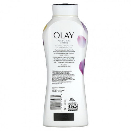 Olay, Антивозрастное гель для душа с витамином Е, 650 мл (22 жидк. Унции) #1