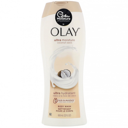 Olay, Интенсивно увлажняющий гель для душа, кокосовый оазис, 650 мл (22 жидк. унции) #1