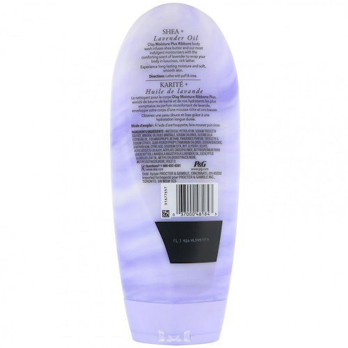 Olay, Moisture Ribbons Plus, гель для душа, масла ши + лаванды, 532 мл (18 жидк. унций) #1