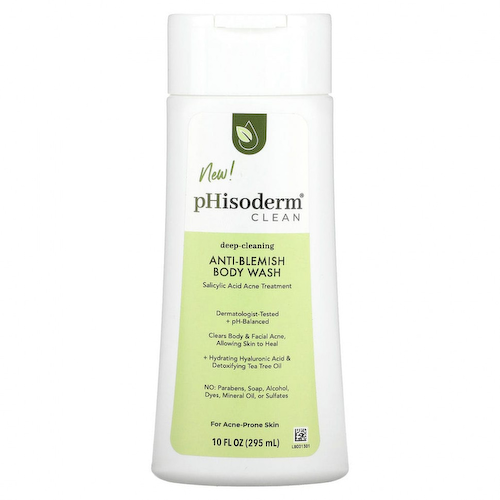 pHisoderm, Clean, гель для душа против пятен, 295 мл (10 жидк. Унций) #1