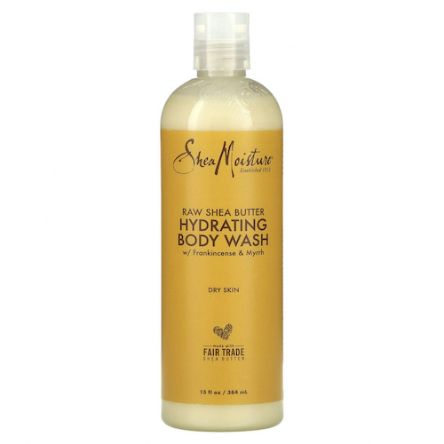 SheaMoisture, необработанное масло ши, увлажняющий гель для душа, 384 мл (13 жидк. унций) #1