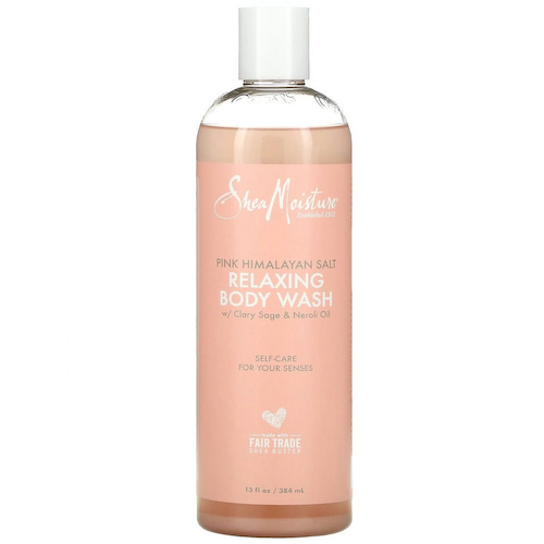 SheaMoisture, Расслабляющий гель для душа с розовой гималайской солью, 384 мл (13 жидк. Унций) #1