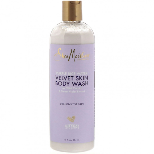 SheaMoisture, Вода из фиолетового риса, гель для душа с бархатом, 384 мл (13 жидк. Унций) #1